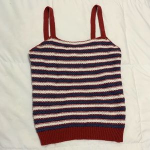 Crochet Cropped Tank Top
